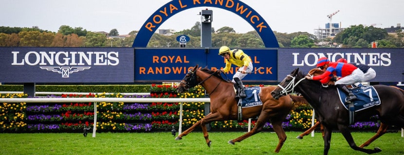 Addeybb wins a second QE Stakes at Randwick