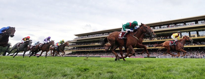 03.10.2021, Longchamp, Torquator Tasso with Rene Piechulek wins the Prix de l'Arc de Triomphe at Longchamp racecourse, Paris. Photo GALOPPFOTO/Racingfotos.com