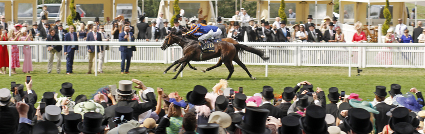 SCANDINAVIA (Ryan Moore) beats TRAWLERMAN in The Gold Cup Royal Ascot 18 Jun 2026 - Pic Steven Cargill / Racingfotos.com