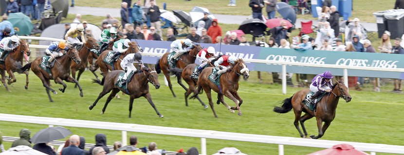 SUN GODDESS (Ryan Moore) wins The Harry's Half Million by Goffs York 20 Aug 2026 - Pic Steven Cargill / Racingfotos.com